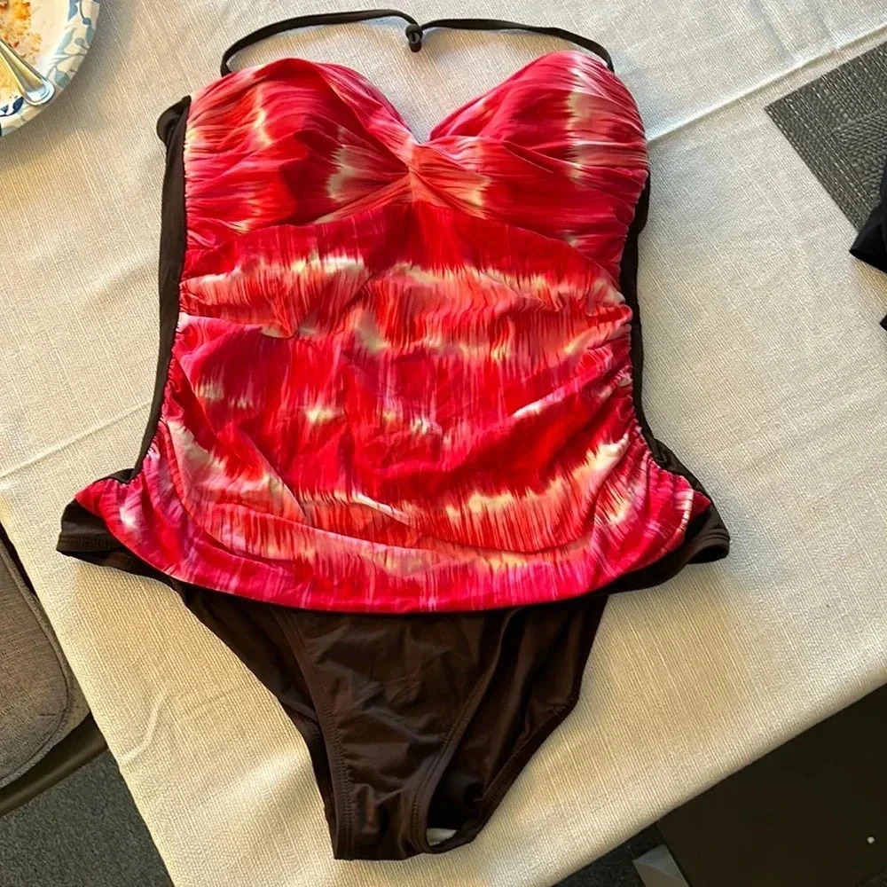 - 😍La Blanca bathing suit